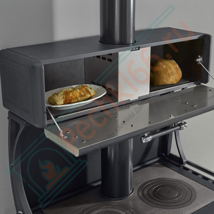 Печь с варочной поверхностью Milly, цвет красный (La Nordica)