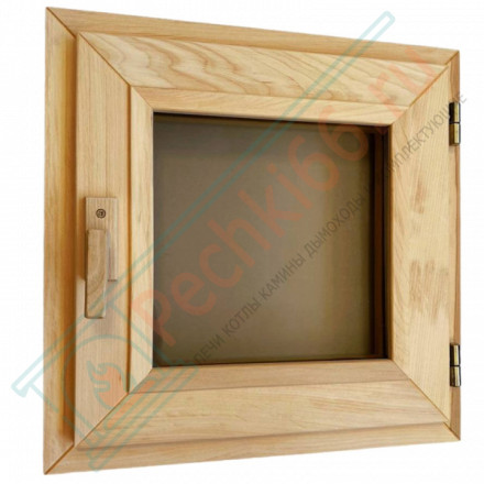 Окно 50x50, стекло бронза, Ольха (Woodson)