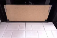 Каминная топка Дельта 800 RP два стекла правая принтинг подовое горение (Экокамин)