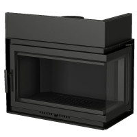 Каминная топка Font 800 R, угловое стекло справа (ECHA-TECH) 18 кВт