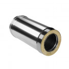 Сэндвич труба для дымохода L=500 (НЕРЖ-321/0,8-НЕРЖ-439/0,5) d-250/330 (Дымок-Lux)