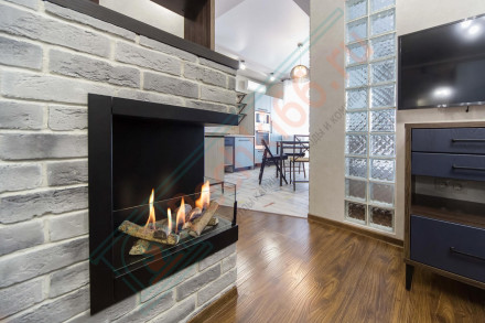 Биокамин 490 SL левый угол (LuxFire)