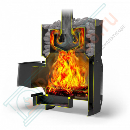 Печь для бани Русь-Сетка 12Л (Теплодар)
