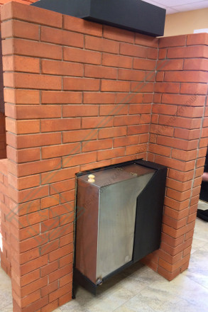 Банная печь № 05М в комплекте с баком 72 л (Тройка)