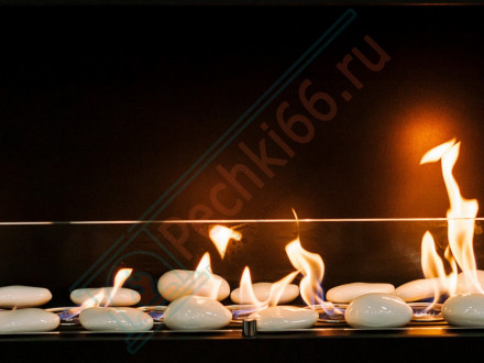 Набор керамических камней L, белые (Lux Fire)