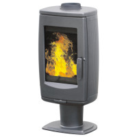 Чугунная печь-камин Aria серая (Plamen)