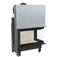 Стальная топка MBO/P/BS/G/SG, гнутое стекло (Kratki)