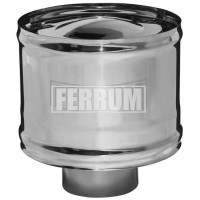 Зонт с ветрозащитой (НЕРЖ-430/0,5) d-130 (Феррум)