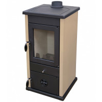 Печь-камин Vesta Cream (MBS) 180 м3
