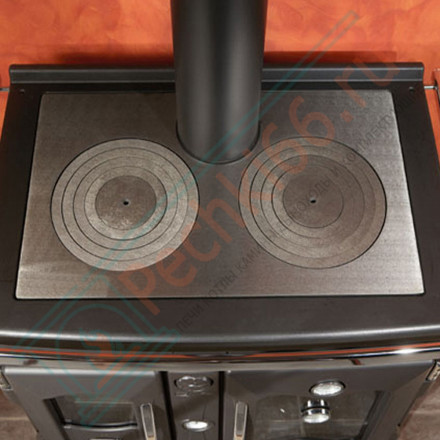 Печь с варочной поверхностью TermoSuprema Compact D.S.A, цвет кремовый (La Nordica)