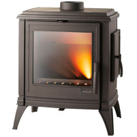 Печь-камин SEDAN M антрацит (INVICTA)