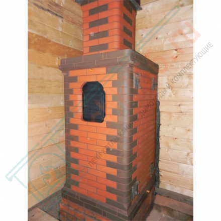 Дровяная банная печь Хохлома (Тройка) до 18 м3