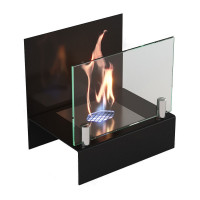 Биокамин Афиша S, чёрный (LuxFire)