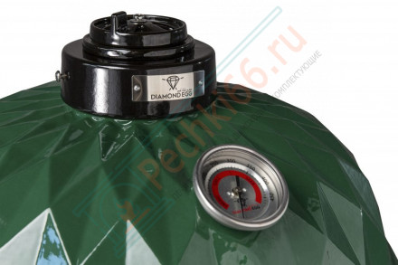Керамический гриль Diamond Egg XL зеленый