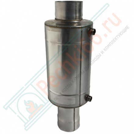 Теплообменник на трубу (Aisi-439/1.0 мм) d-120 мм, 7 л (УМК)