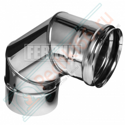 Колено 90° (НЕРЖ-430/0,5) d-250 (Ferrum GS)