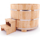 Купель кедровая круглая 200х200х120 (НКЗ) Купель кедровая круглая 200х200х120 (НКЗ)