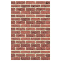 Плита ФАСПАН Кирпичный №1005 Вертикаль 9 мм 1200х600мм (Везувий)