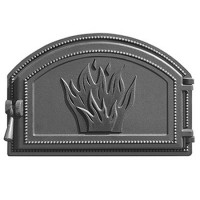 Дверца печная чугунная 223, антрацит (Везувий) Дверца печная чугунная 223, антрацит (Везувий)