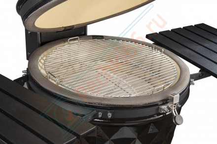 Керамический гриль Diamond Egg XL черный