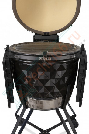 Керамический гриль Diamond Egg XL черный