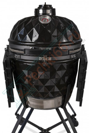 Керамический гриль Diamond Egg XL черный
