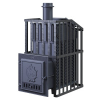 Чугунная печь для бани Гефест GFS-ЗК 18 Ураган (ТехноЛит)