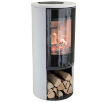 Печь-камин 510G:1 Style, верх чугун, цвет серый (Contura)