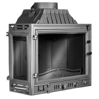 Чугунная топка W4 LB, с левым стеклом (Kaw-Met)