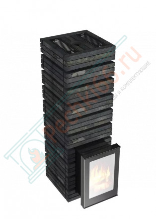 Дровяная банная печь Grill'D Shaman Long (3 каменки)