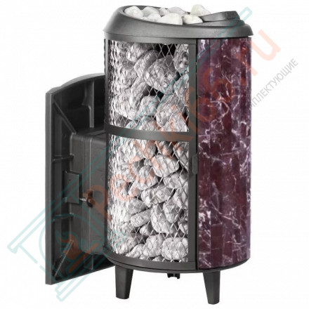 Печь банная «Атмосфера L КТТ» комбинированная Россо Леванто (ProMetall)