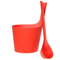 Комплект для сауны Rento Pisara, красный (Tammer-Tukku)