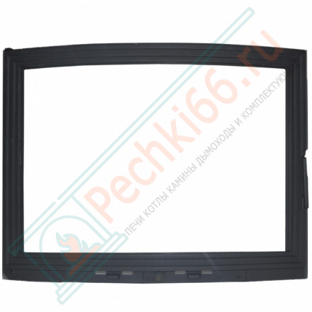 Дверца каминная чугунная Панорама 700 (Мета)