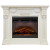 Каминокомплект London - Слоновая кость с электрокамином Symphony 26'' DF2608-INT