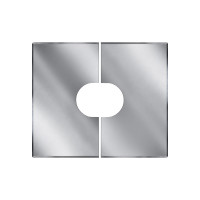 Фланец разрезной 0/20º без изол 720х770 на трубу V50R (AISI-304/0,5) d-120/220 (Вулкан)