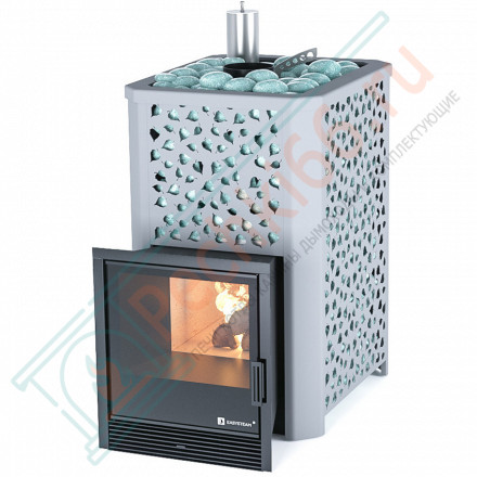 Печь для бани Ялта-15 березовый лист (ИзиСтим)