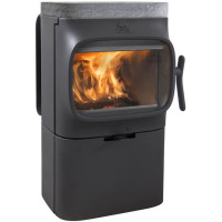 Чугунная печь-камин F 105 R B BP, стеатит (Jotul)