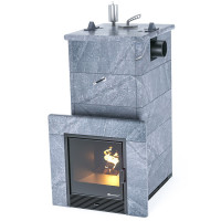 Печь для бани Сочи в талькохлорите с боковым подключением (ИзиСтим)