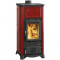 Печь-камин Emiliana, цвет бордовый (La Nordica)