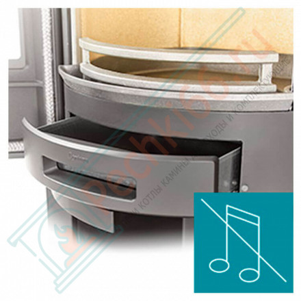 Печь-камин 556G:1 Style, верх чугун, цвет белый (Contura)