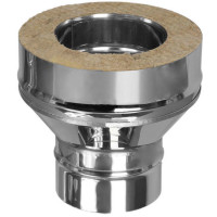 Переход конус моно-термо V50R (AISI-321/0,8-AISI-304/0,5) d-150/250 (Вулкан-Cerablanket)