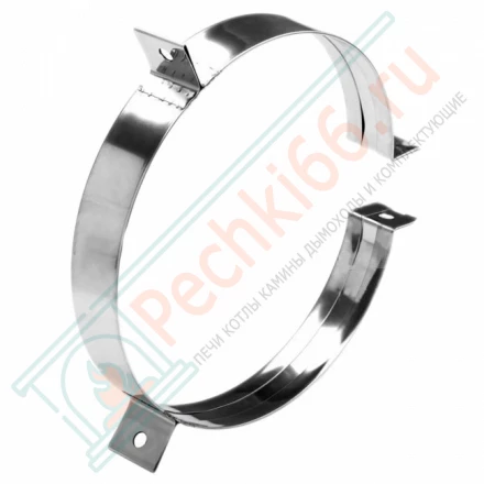 Хомут для растяжки на трубу с изол V50R (ОЦИНК/0,5) d-130/230 (Вулкан)