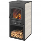 Печь-камин БКД с плитой (Этна) Печь-камин БКД с плитой (Этна)