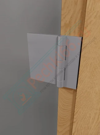 Стеклянная дверь для сауны и бани "Фаворит сатин" 1900х700 по коробке (DoorWood)