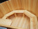 Японская баня Фурако круглая с внутренней печкой 150х150х120 (НКЗ) в Ростове-на-Дону