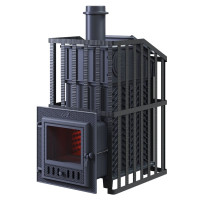 Чугунная печь для бани Гефест GFS-ЗК 30 (М) Ураган (ТехноЛит)