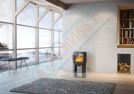 Чугунная печь-камин F 105 R LL BP, стеатит (Jotul)