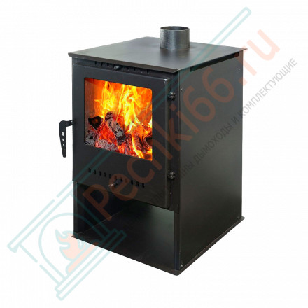 Печь-камин Гармония 105 (Черный) (Варвара) до 100 м3