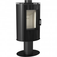 Печь-камин KOZA/AB/S/N/O/DR/GLASS, поворотная (Kratki)