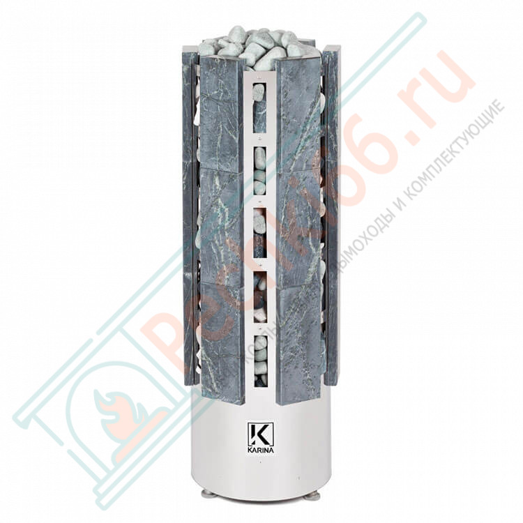 Электрокаменка FORTA 21 kW, в облицовке талькохлорит (KARINA) до 38 м3